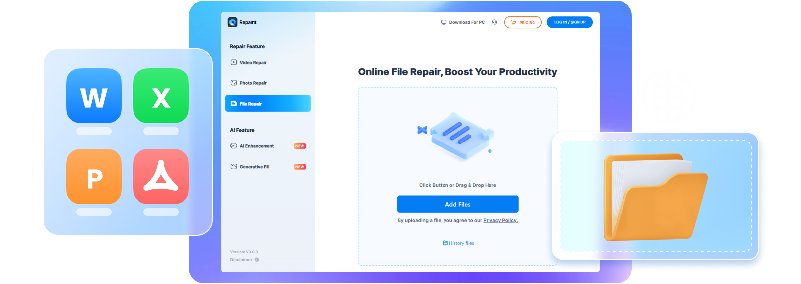 online file repair